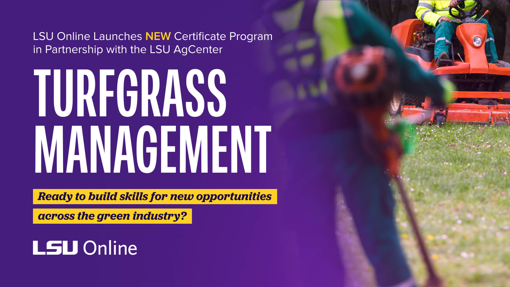 LSU Turfgrass Management Certificate